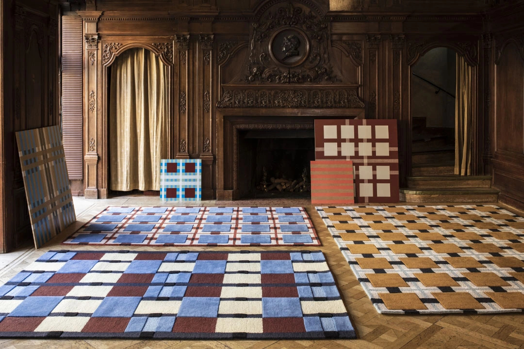 Vloerkleden van Layered in samenwerking met Evelina Kroon. Fotografie: Layered