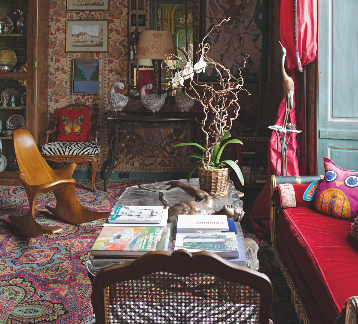 Bij de restauratie van Kasteel Biljoen in Velp is gebruikgemaakt van de stoffen van Pierre Frey.