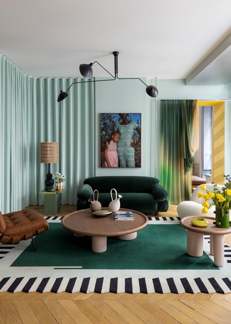 Interieur door Claude Cartier. Fotografie Guillaume Grasset/Living Inside.