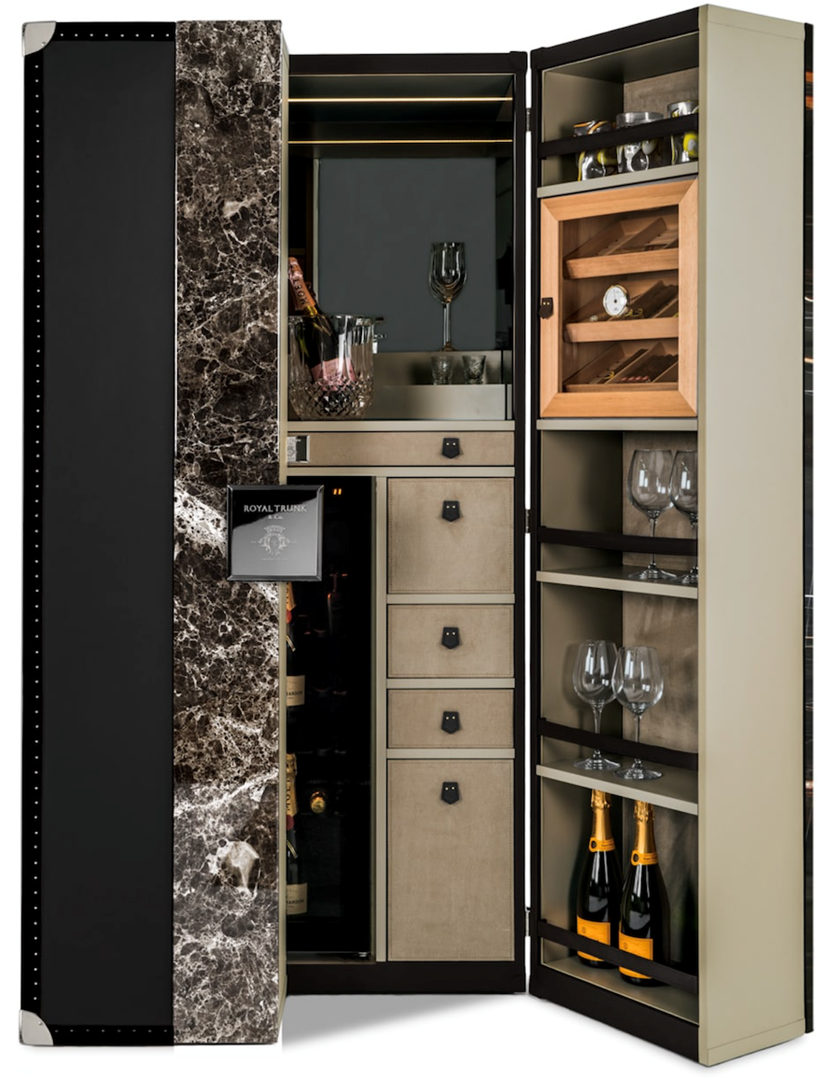 Kofferbar van Royal Trunk