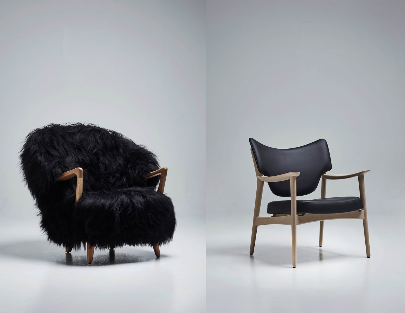 Links: Fluffy. Rechts: Veng.