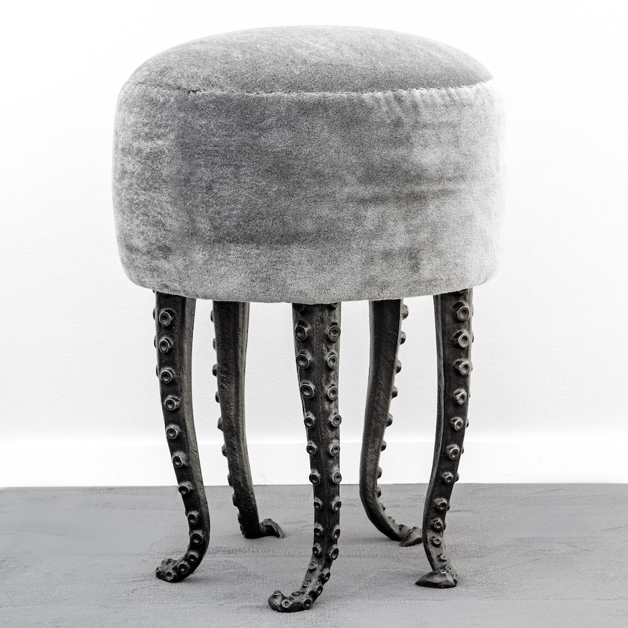 Octopus-stoel, Kam Tin, h 60 x Ø 40 cm.