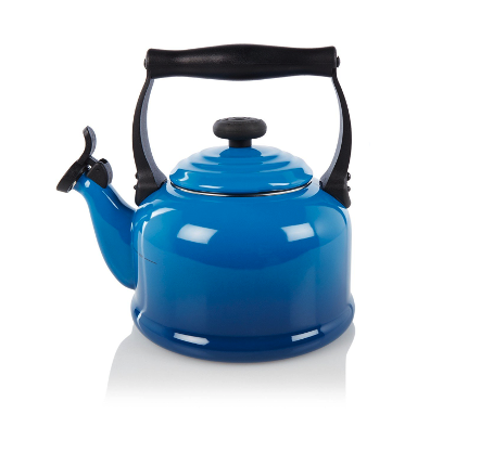 LE CREUSET – AZUURBLAUWE FLUITKETEL