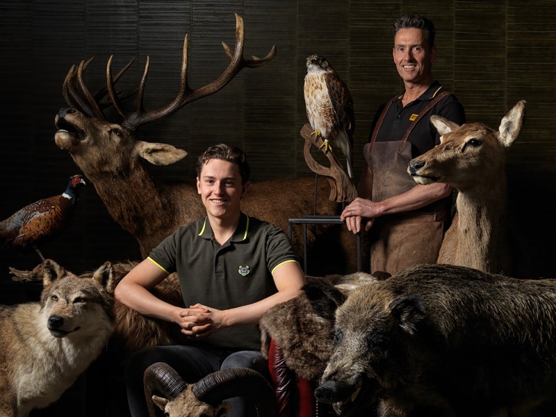 Bijzondere taxidermie vind je By Max