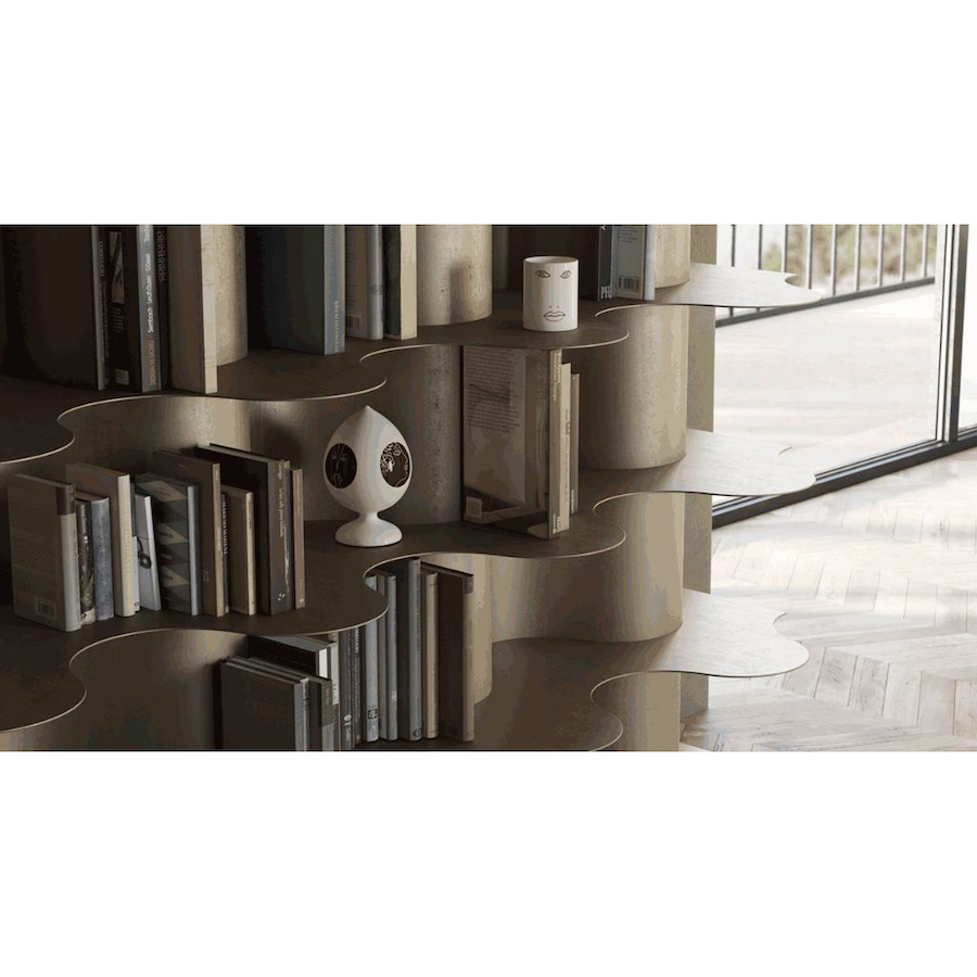 NATUZZI – KAST MET RONDE VORMEN