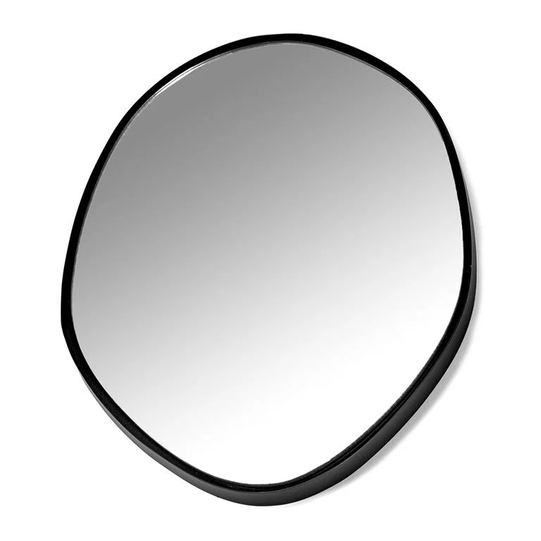 SERAX – ZWARTE RONDE SPIEGEL