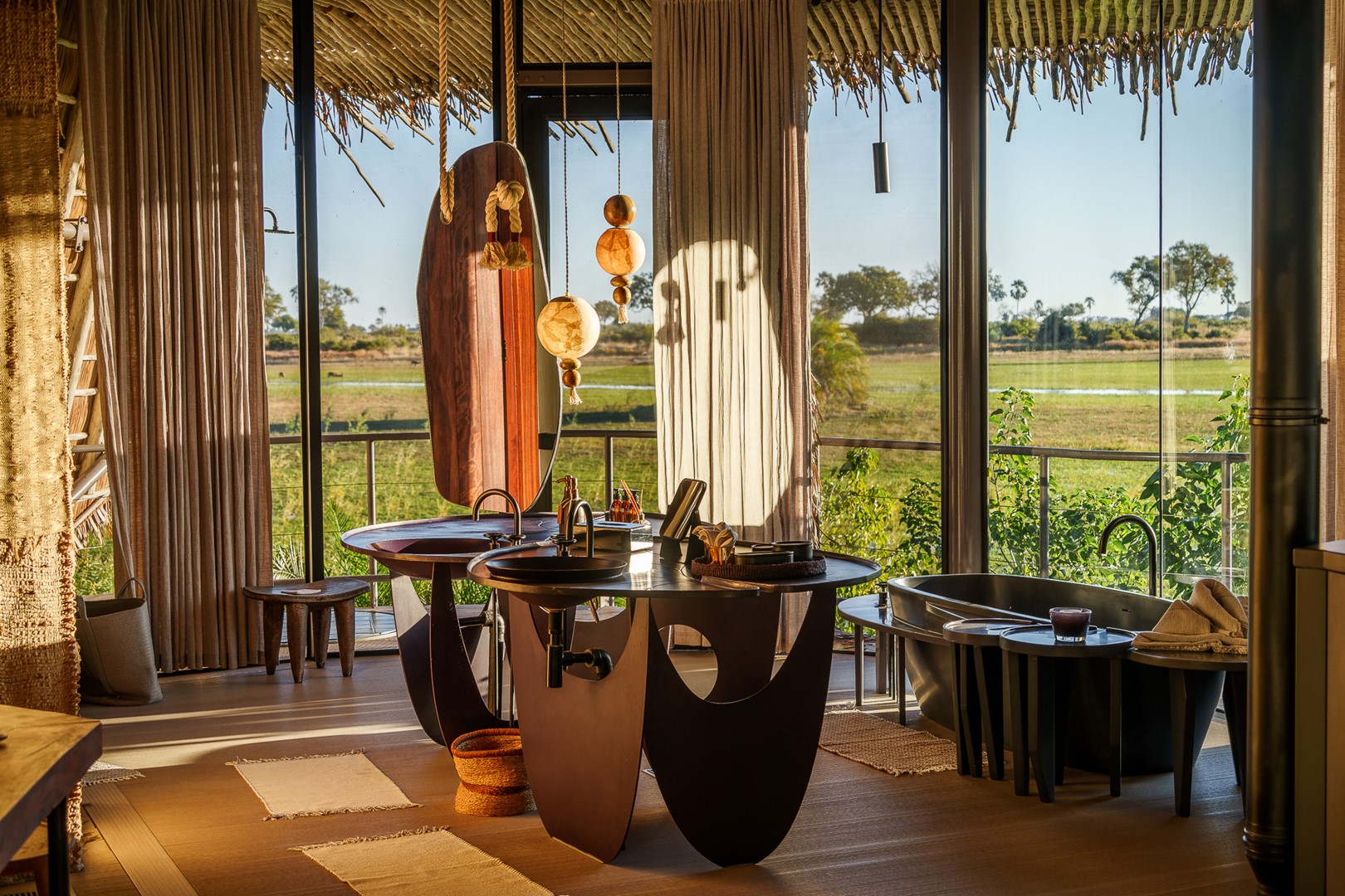 Jao Camp, Jao Reserve, Okavango Delta, Botswana. Fotografie: Jambo Safari Club