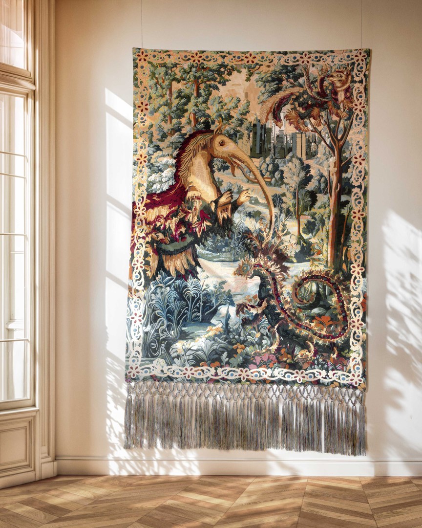 BGGB, The Arqua Manuscript Tapestry. Fotografie: Nasrin Abbasi.