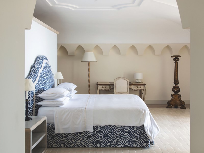 Een suite in Hotel Mezzatorre.
