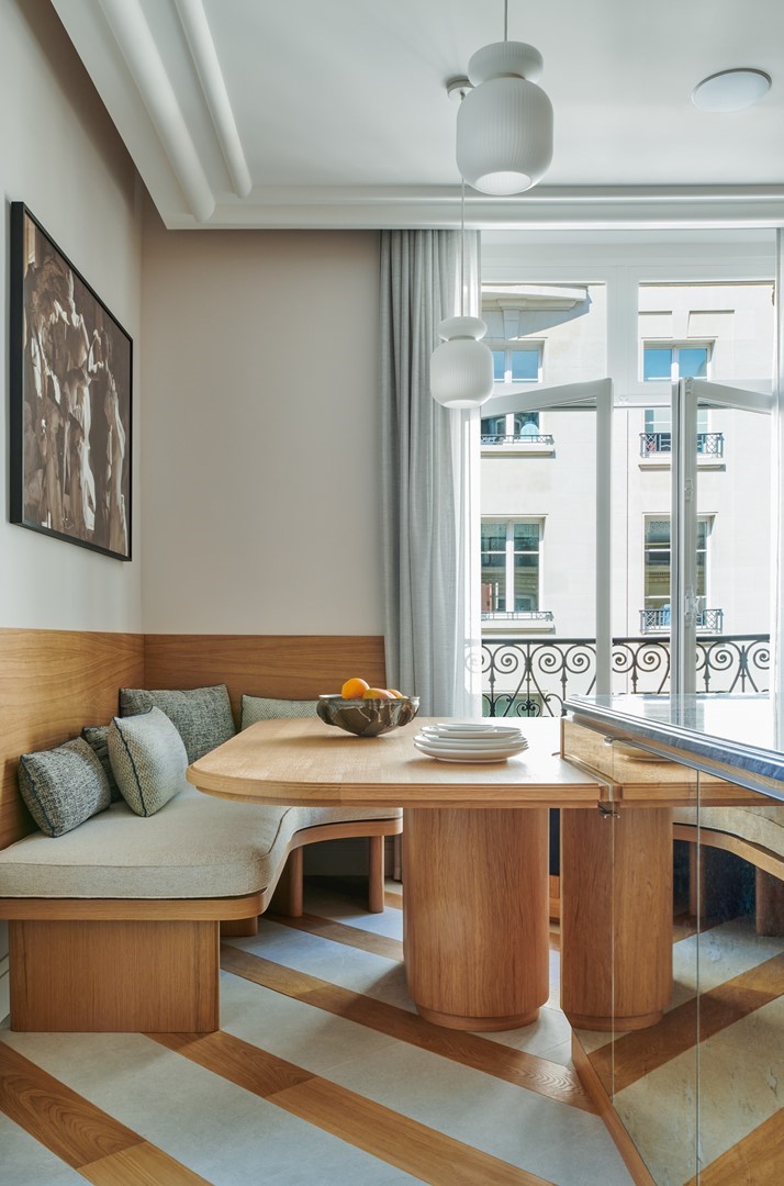 Keuken van de Franse interior designer Fabrice Juan. Fotografie: Xavier Béjot.