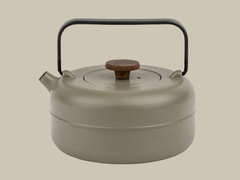 Bredemeijer theepot Henan in de kleur khaki.