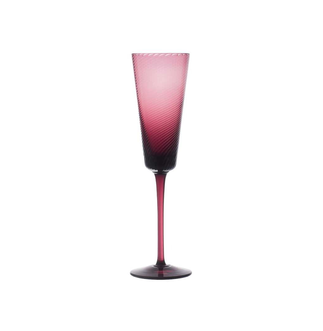 NASONMORETTI - GIGOLO CHAMPAGNE FLUTE GLASS