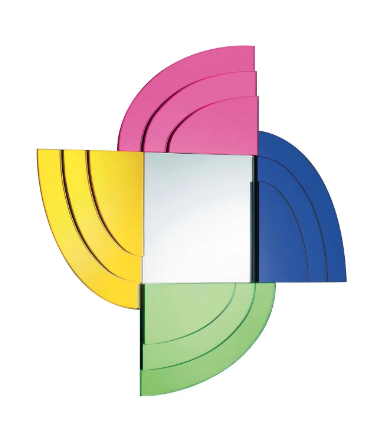 GLAS ITALIA – SPIEGEL DOOR ETTORE SOTTSASS 