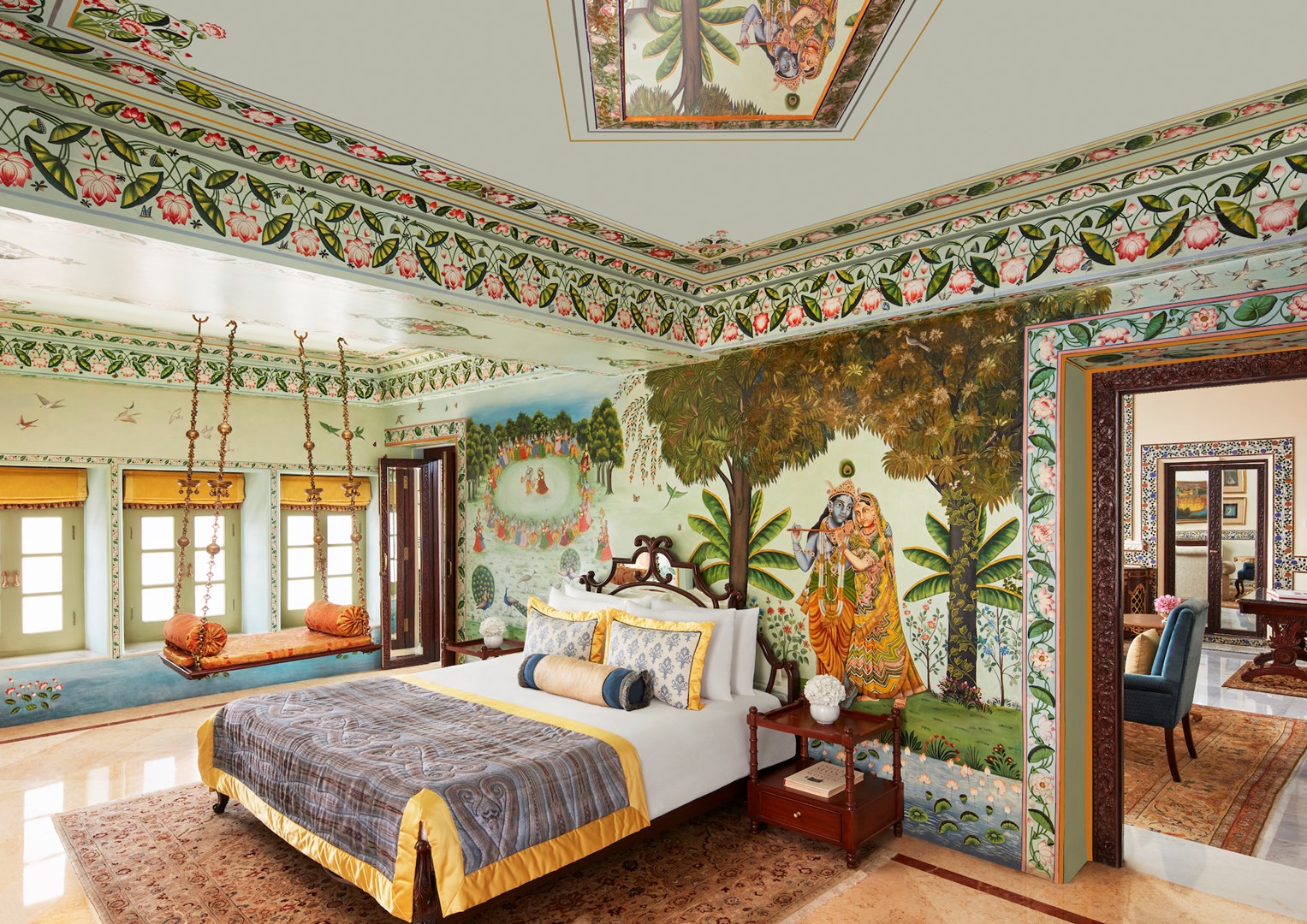 Interieur Jag Niwas. Fotografie: Taj Hotels