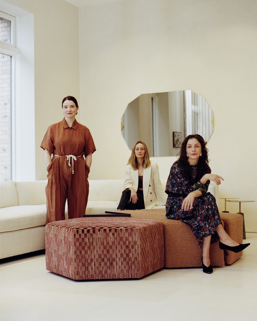 Georgie Ottomans-poef. Fotografie: Nicole Franzen