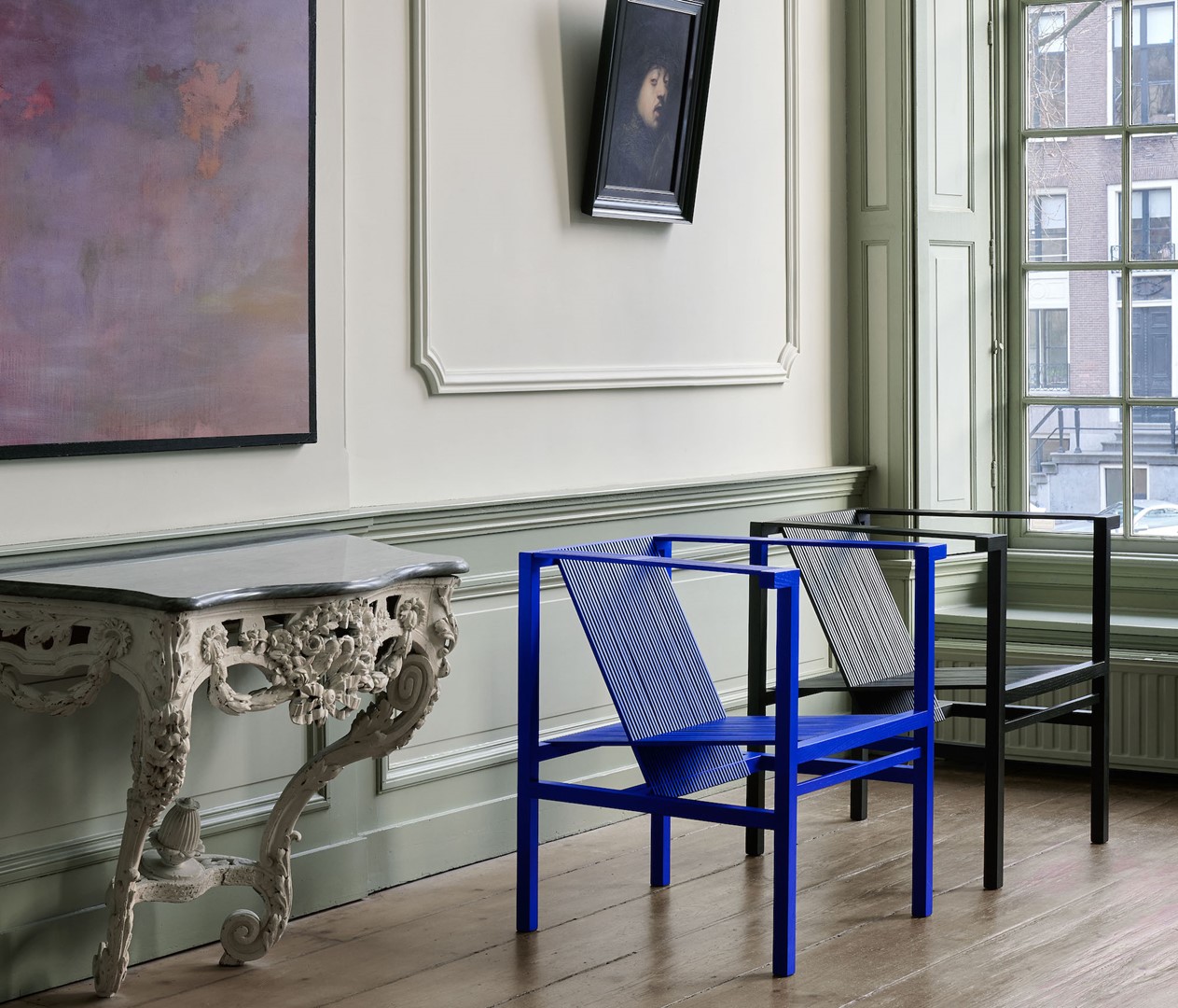 Fauteuil 21 is verkrijgbaar in verschillende kleuren. 