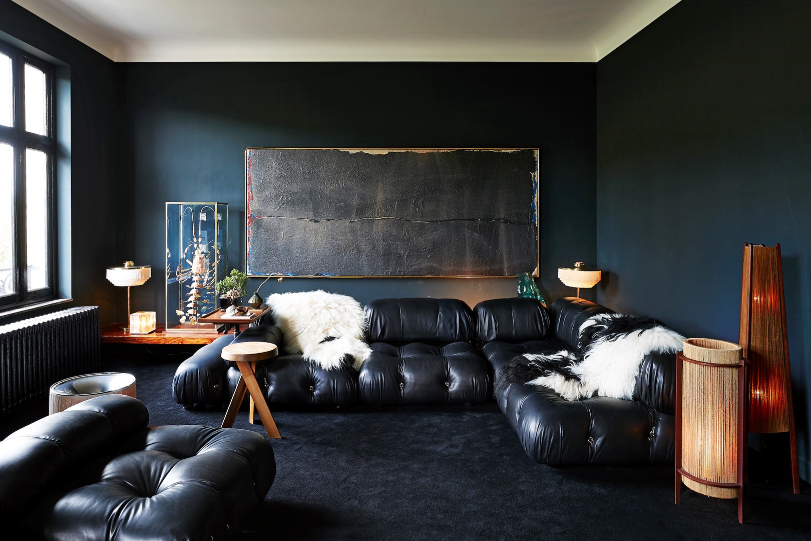 Zwart appartement in Brussel