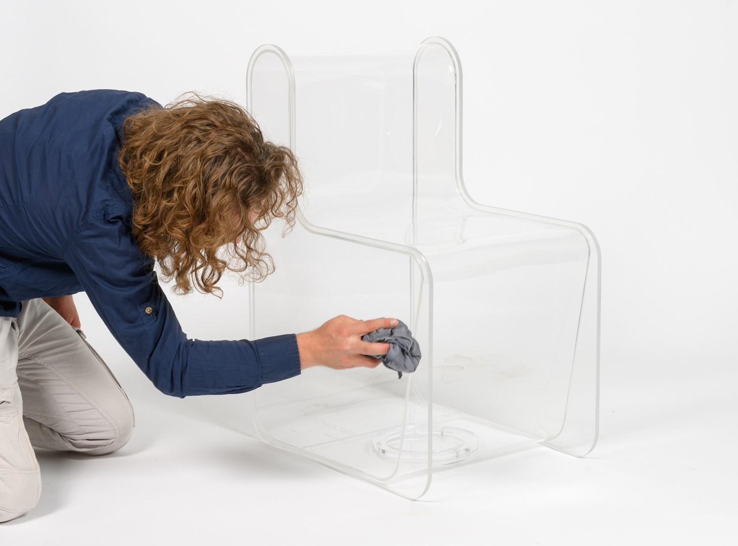 Kees Dekkers aan het werk.