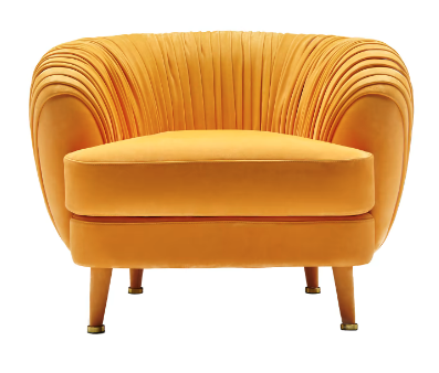 MOSCABIANCA DESIGN – GELE STOEL