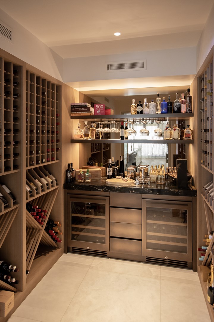 Wijnkamer. Fotografie: Lodder