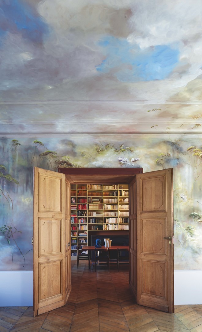 Doorkijkje naar de bibliotheek. Fotografie: Robyn Lea