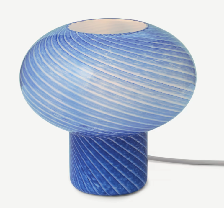 Blauwe Made lamp