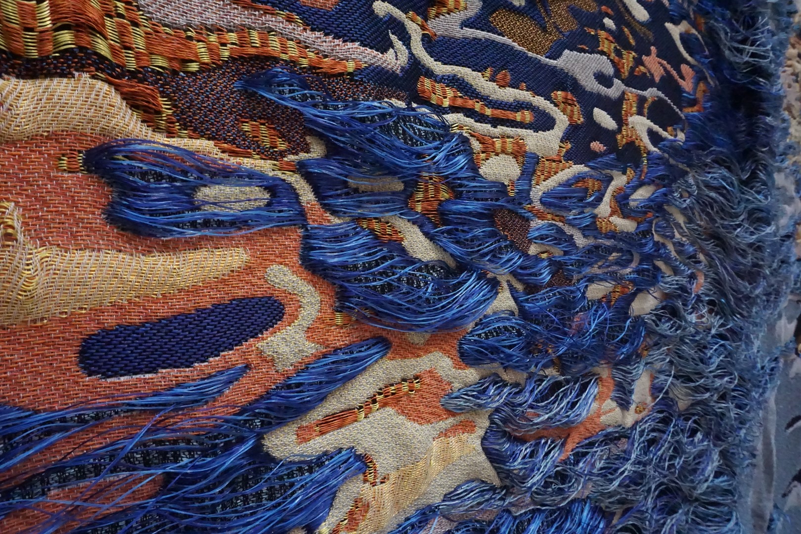 Een close-up van één van de werken van Sina Dyks. Fotografie: Sina Dyks.