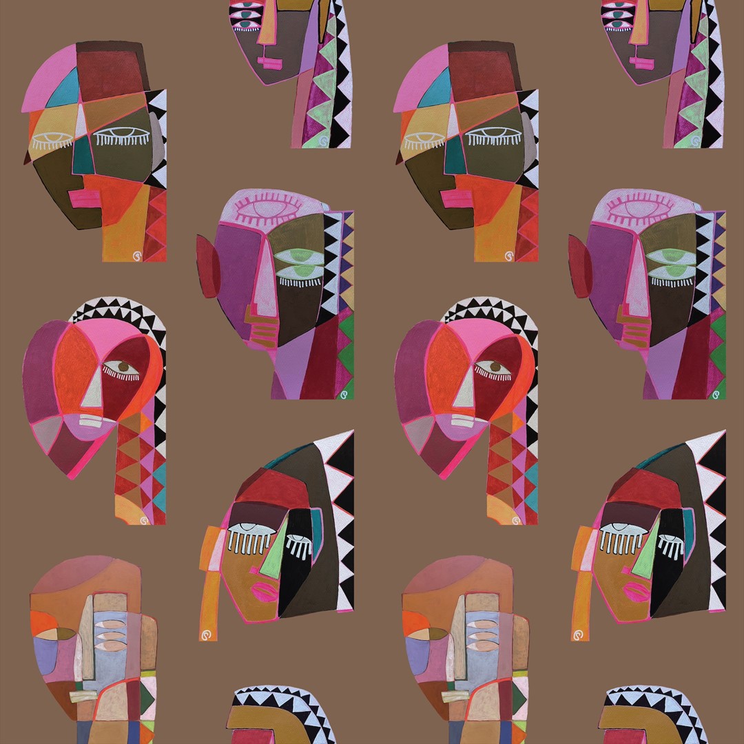 Behang Los Benditos, € 199 per rol. Fotografie: Catchii