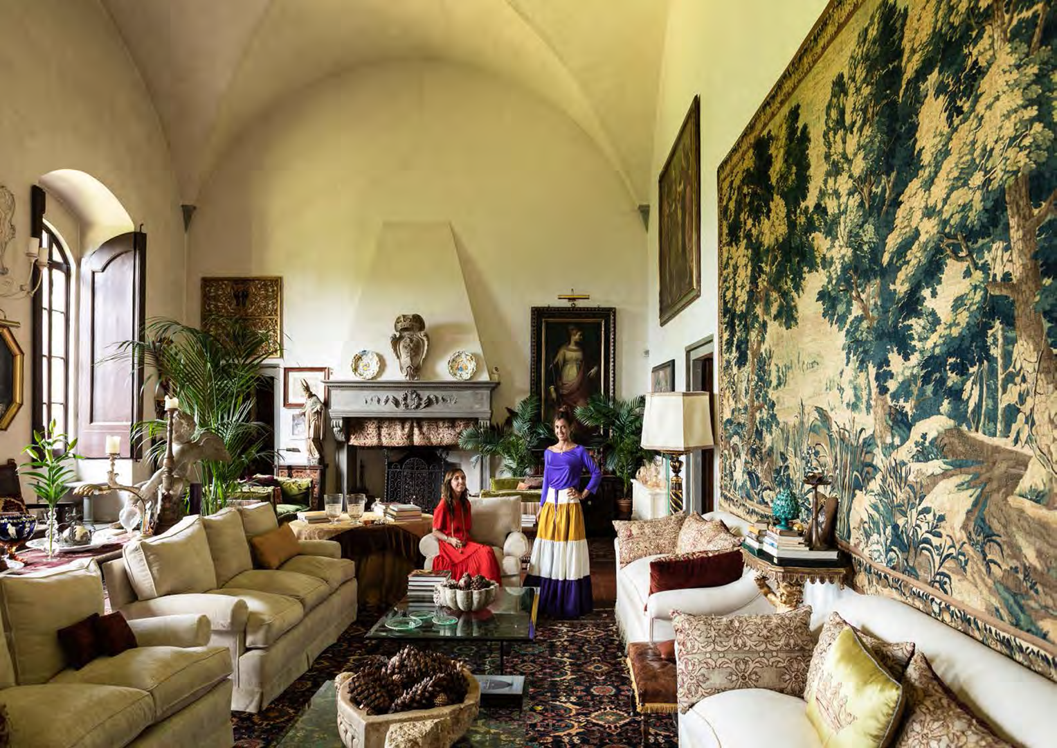 ruilen tong vasthouden Binnenkijken in de Italiaanse villa van de tweeling achter modemerk Caftanii