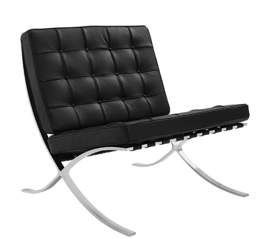 DIMEHOSUE – ZWARTE DESIGNSTOEL