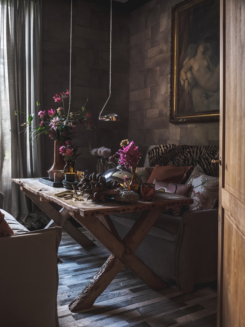 Eetkamer van Suzanne Loggere