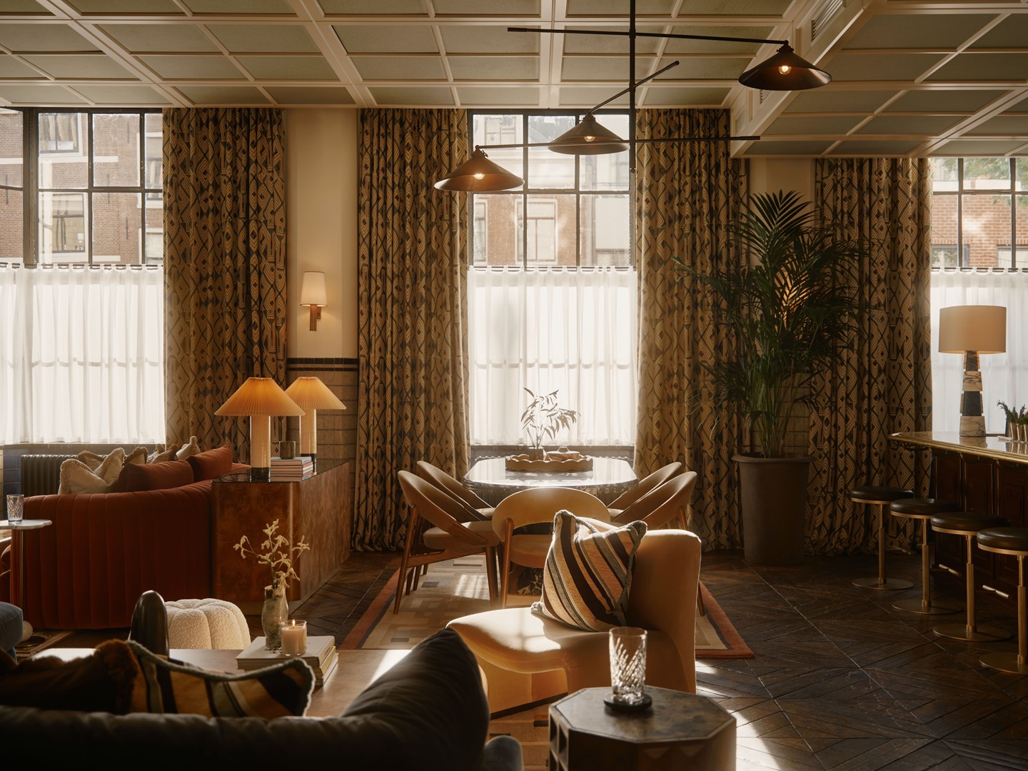 Soho Home Studio in Soho house Amsterdam. 