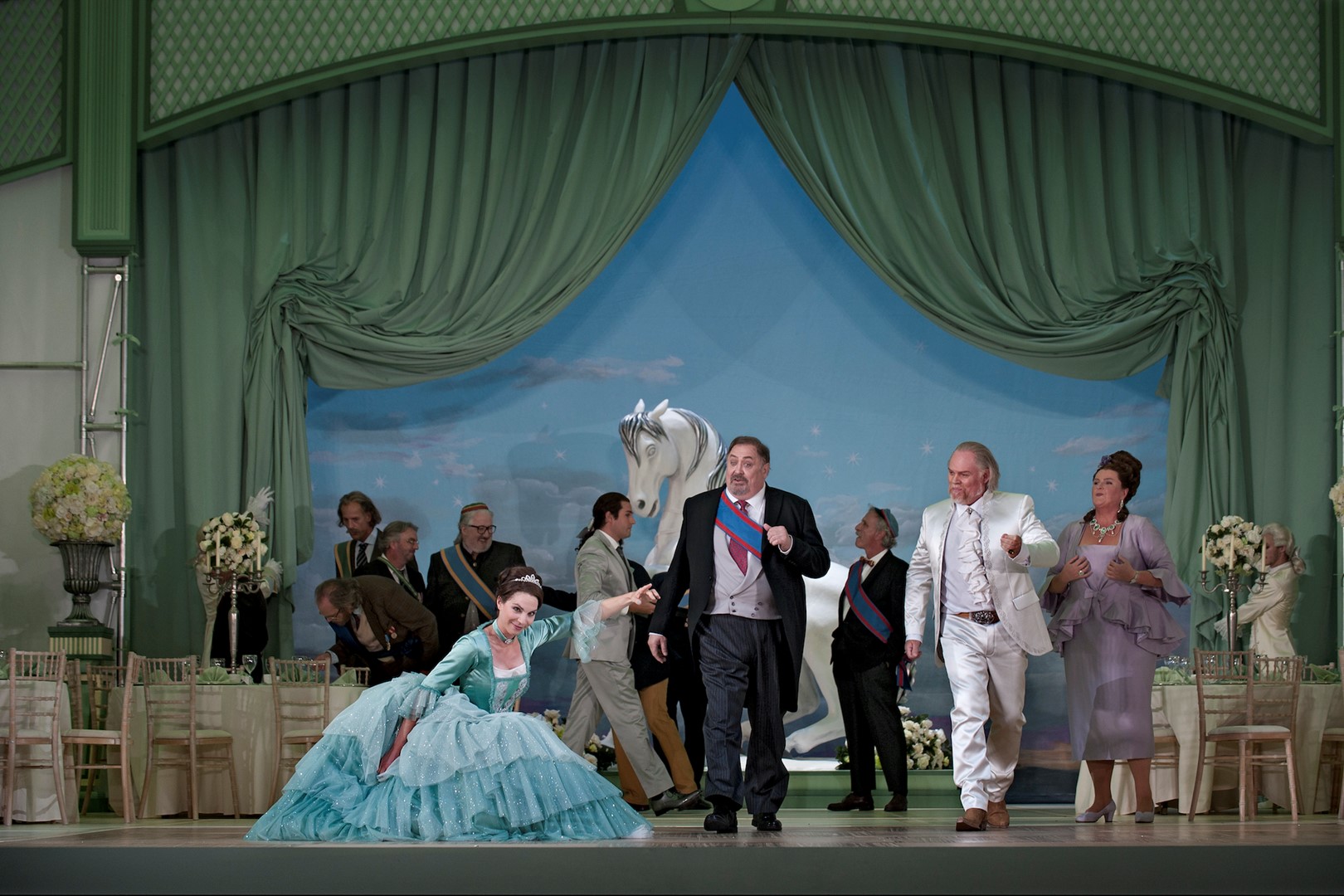 De Nationale Opera Der Rosenkavalier 2015, Clärchen & Matthias Baus.