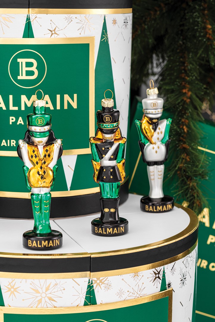 De Balmain Hair Couture 2022 Gift Calendar is dit jaar een ode aan de iconische notenkraker: “Casse Noisette”.