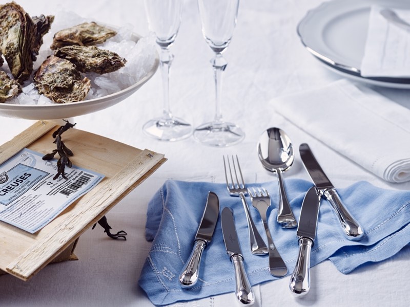 zilver bestek set