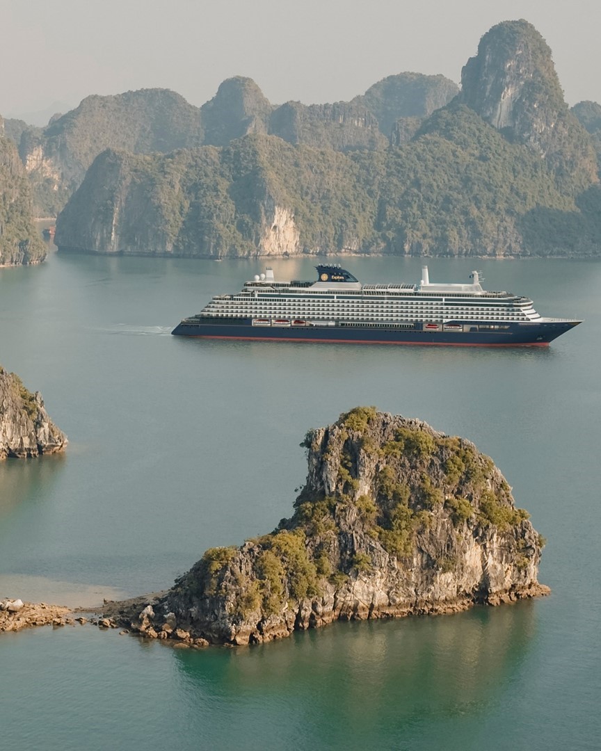 Cruiseschip. Fotografie: Explora Journeys.