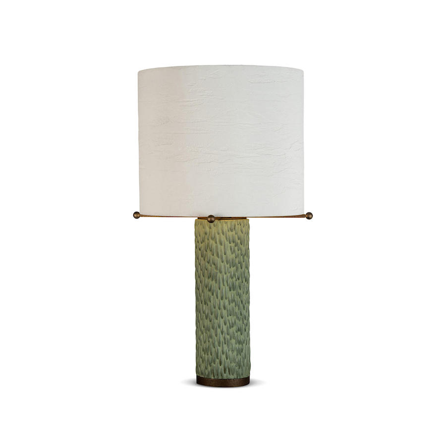 Groene Humbert & Poyet lamp 