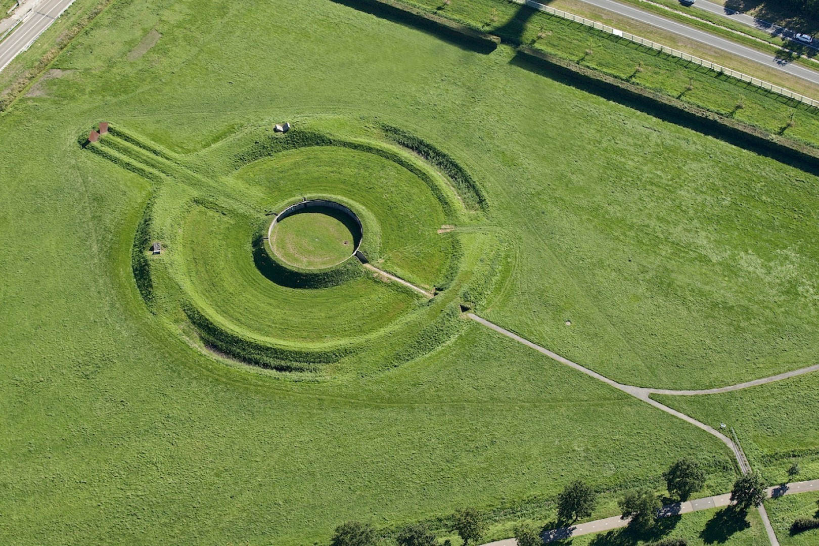 Observatorium, 1977, Robert Morris. Fotografie: Gert Schutte.