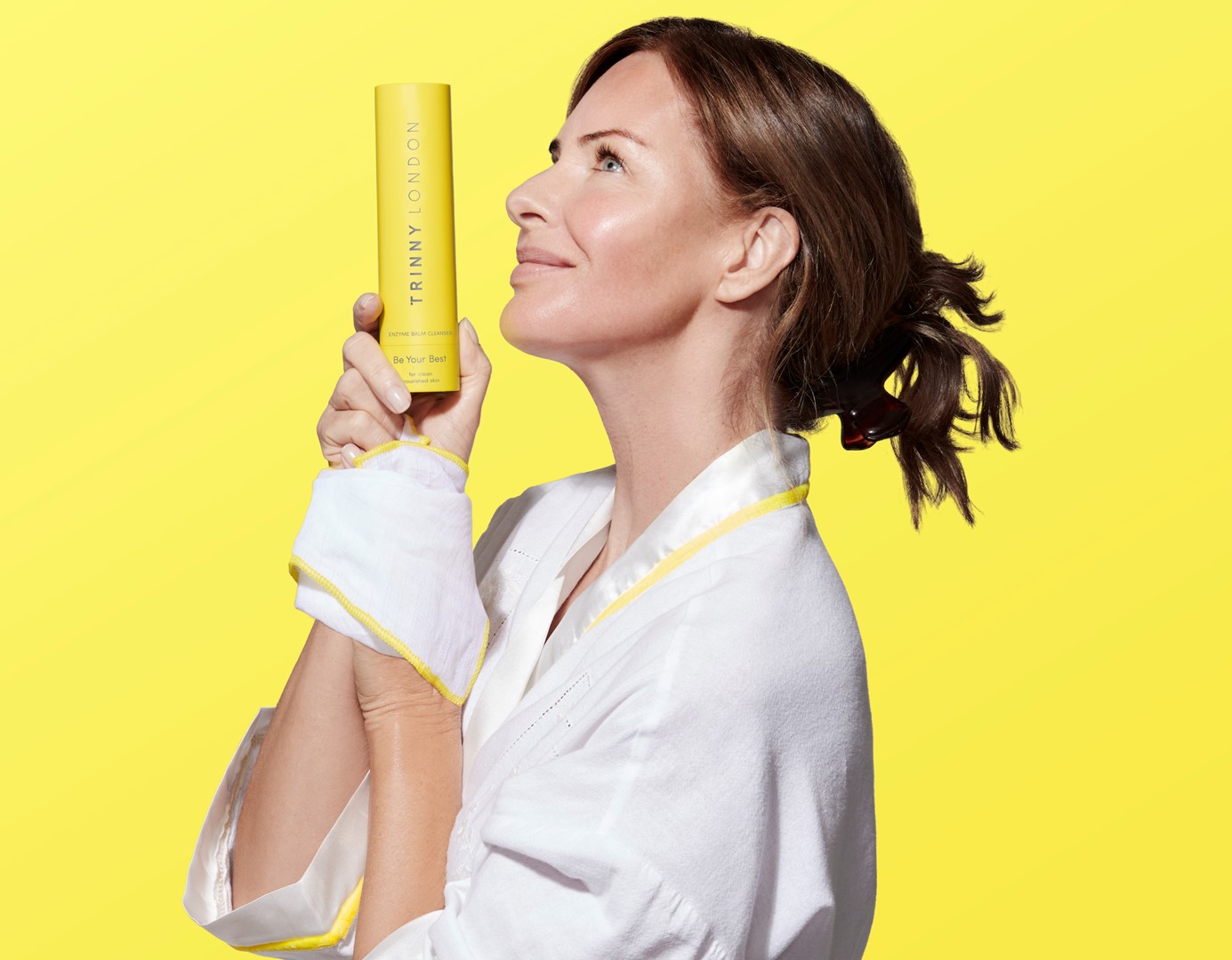 Trinny Woodall met haar nieuwe producten