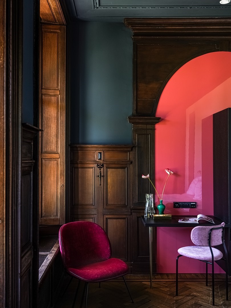 Het rijke interieur van het Boutique Hotel is ontworpen door Judith van Mourik. Fotografie door RMariusB tevens ambassadeur van Parc Broekhuizen.