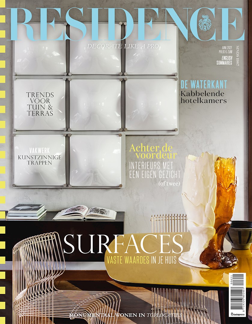 Reside Magazine Residence no.6 ligt in de winkel: creatieve meesterwerken als vaste waardes