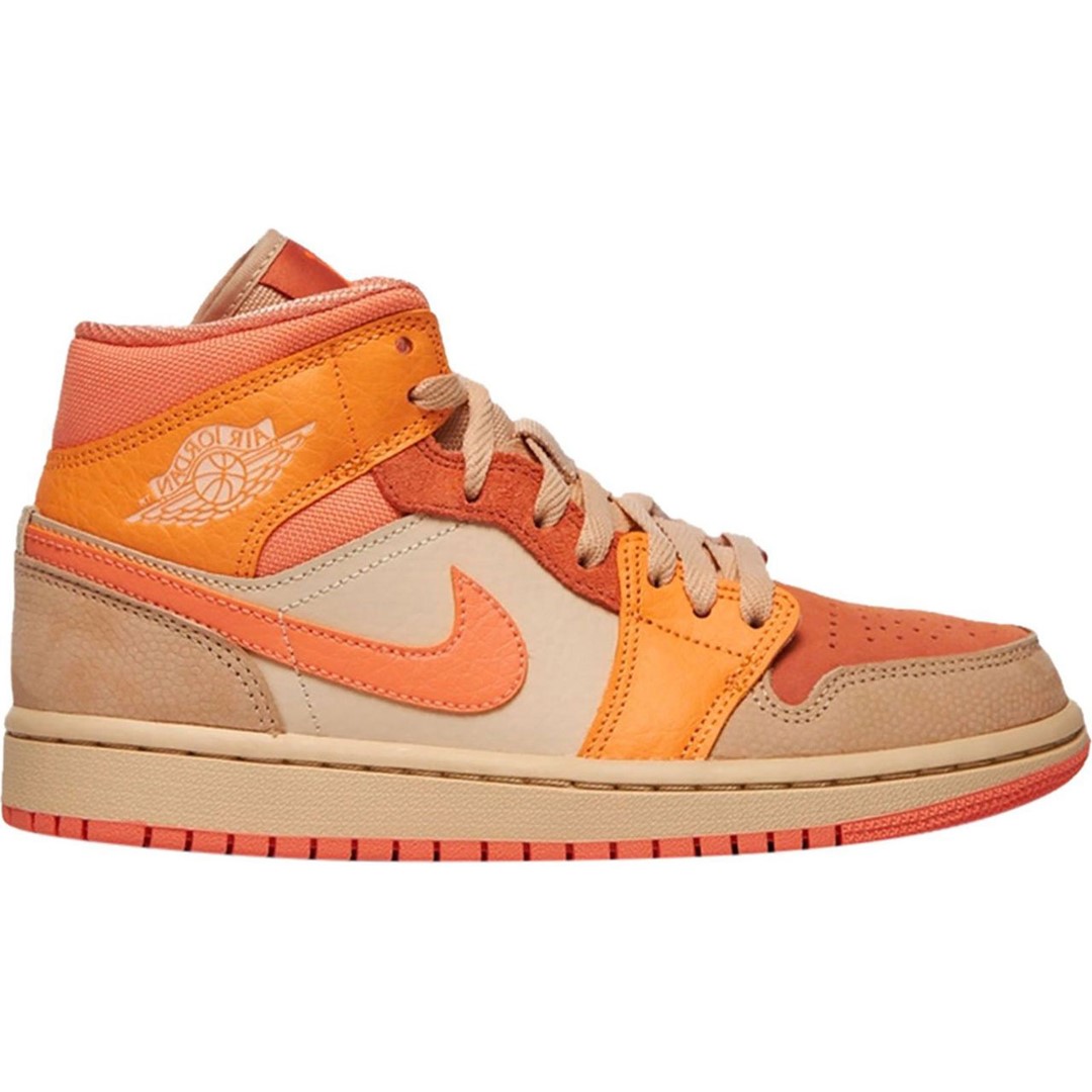 NIKE Jordan 1 Mid Apricot Orange 