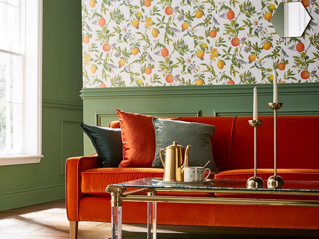 Behang van Graham & Brown. 