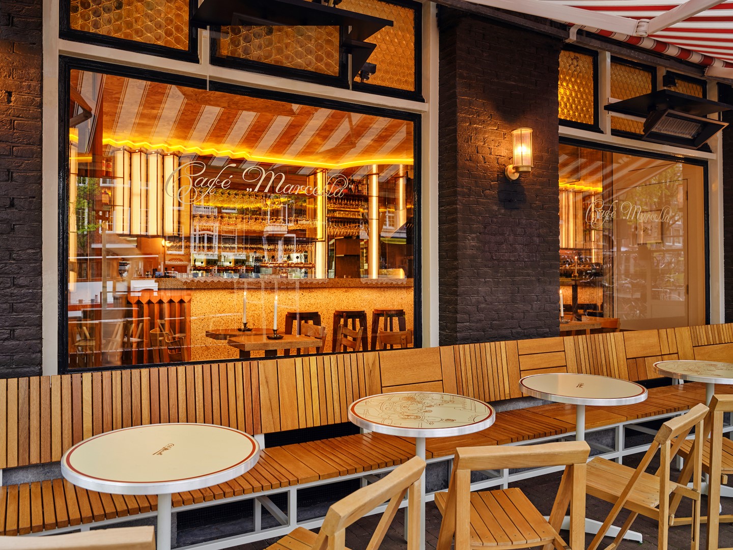 Café Marcella. Fotografie: Maarten Willemstein