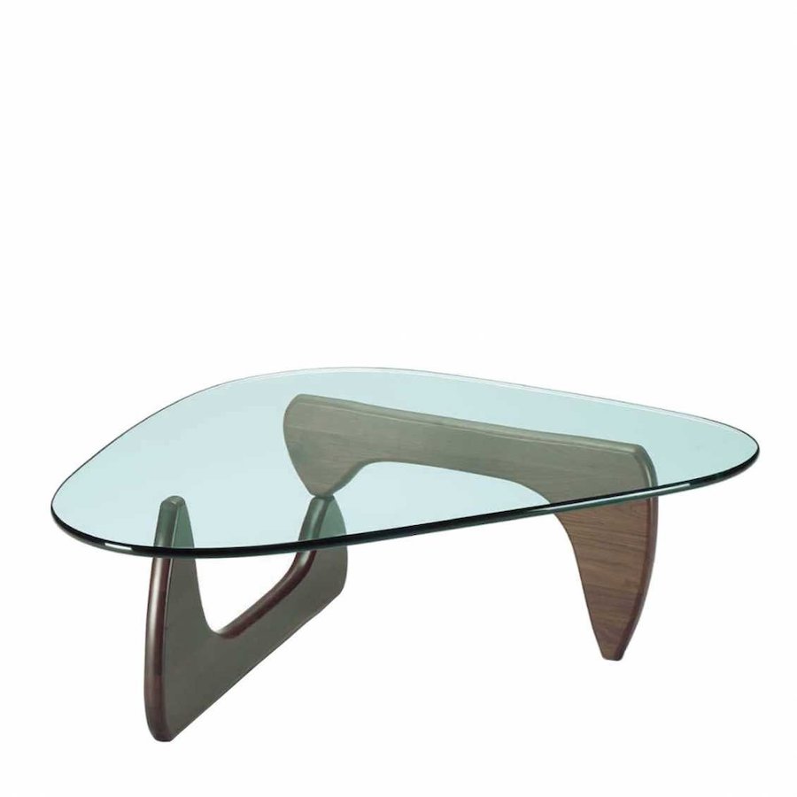 ISAMU NOGUCHI – SALONTAFEL MET GLAS