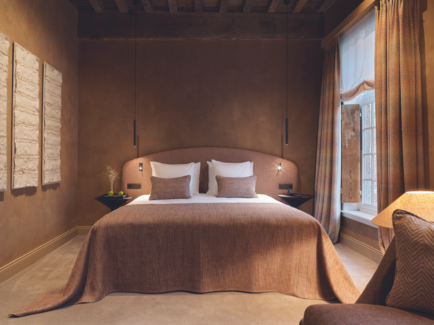 Een kamer in Botanic Sanctuary Antwerp.