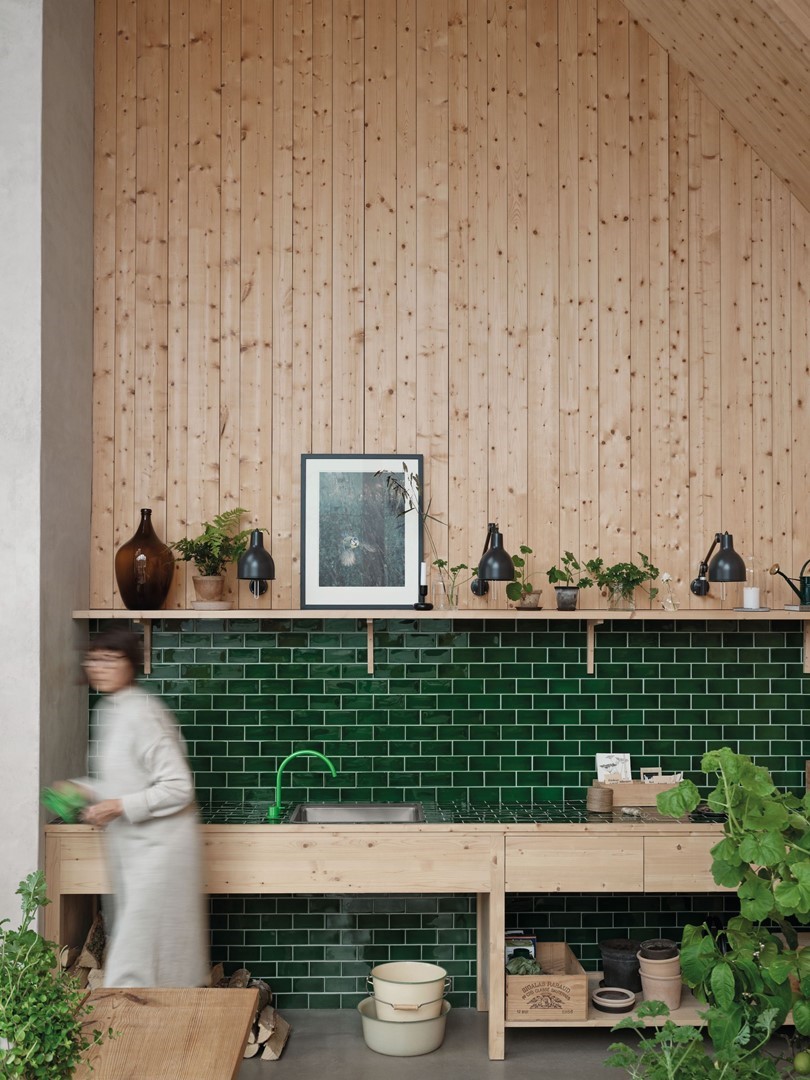 VOLA 590H in de kleur 06, lichtgroen. Fotografie: VOLA