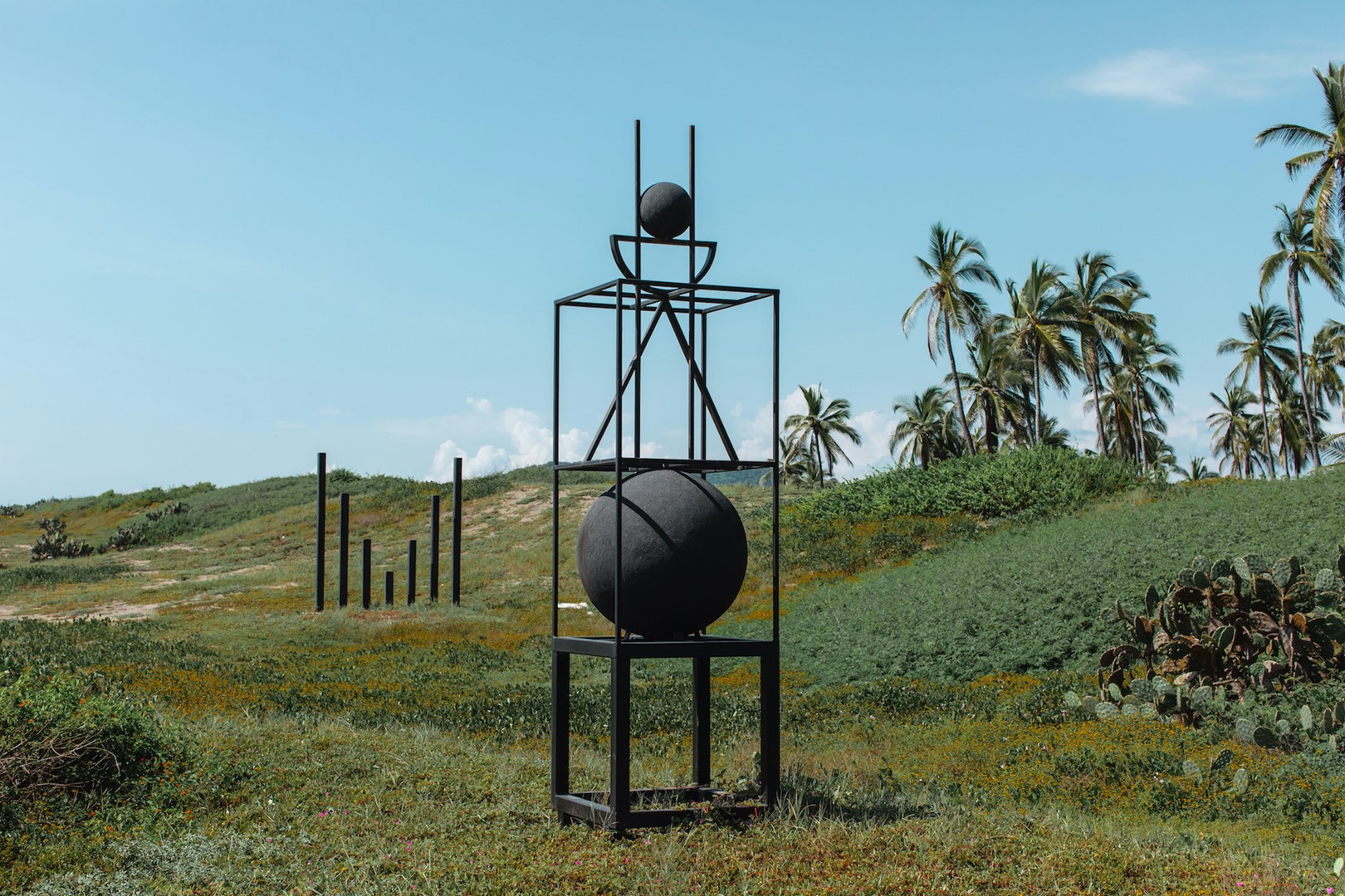 Beeldhouwwerken van Rachel Garrard.