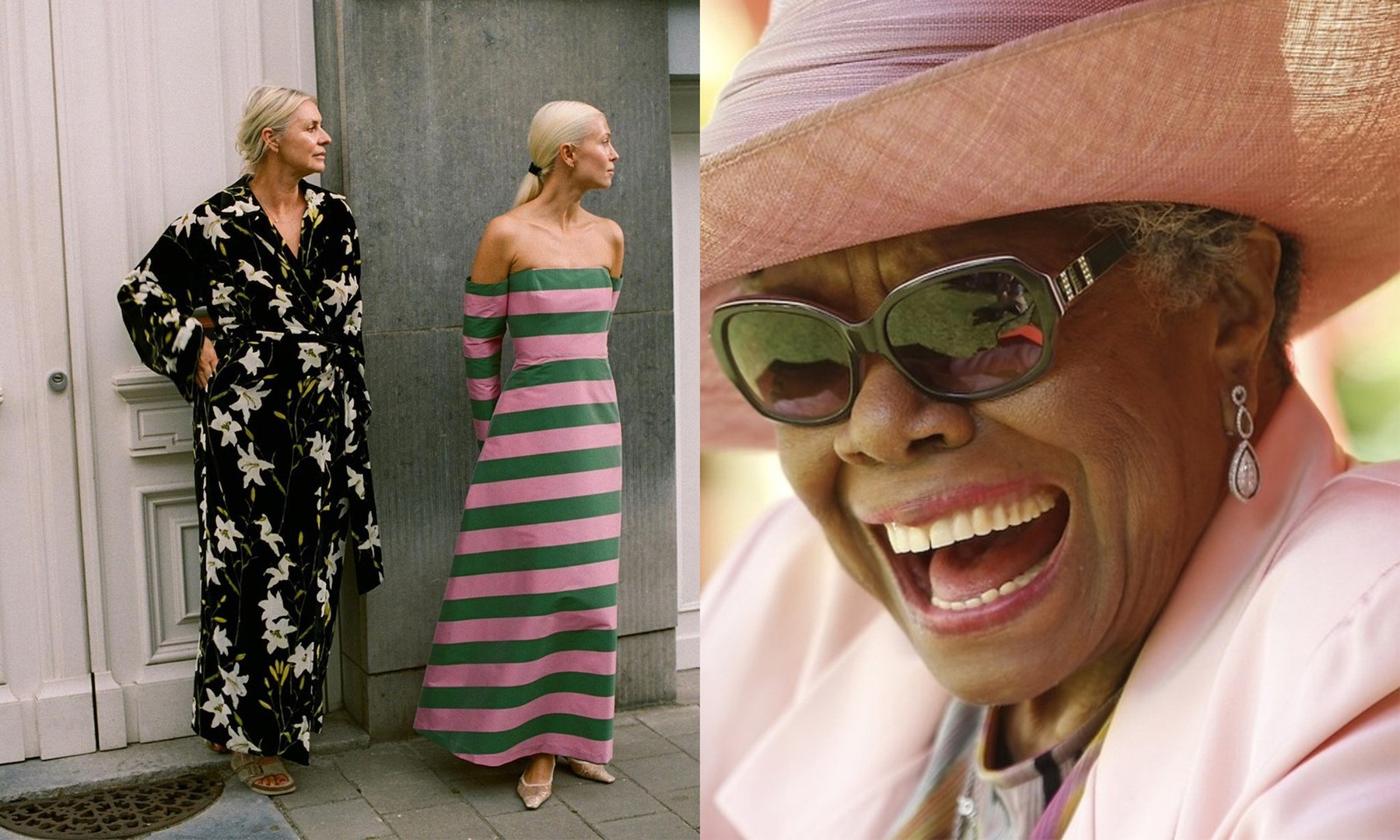 Bernadette en Charlotte de Geyter en Dr. Maya Angelou.